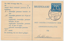 Arbeidslijst G. 18 Locaal te Rotterdam 1942