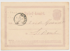 Briefkaart G. 1 Firma Blinddruk Nijmegen 1872