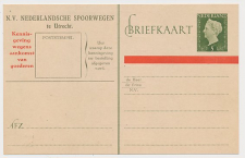 Spoorwegbriefkaart G. NS291a c