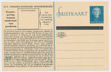 Spoorwegbriefkaart G. NS302 f