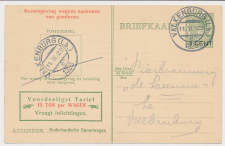 Spoorwegbriefkaart G. PNS216 c - Locaal te Valkenburg 1928