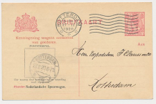 Spoorwegbriefkaart G. NS103-I a - Locaal te Rotterdam 1920