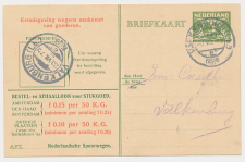 Spoorwegbriefkaart G. NS222 e - Locaal te Valkenburg 1929