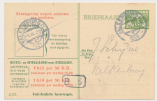 Spoorwegbriefkaart G. NS222 e - Locaal te Valkenburg 1929