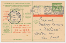 Spoorwegbriefkaart G. NS228 f - Locaal te Den Haag 1933