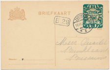 Briefkaart G. 166 Zandvoort - Bussum 1921