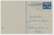 Briefkaart G. 276 b Locaal te Leiden 1945