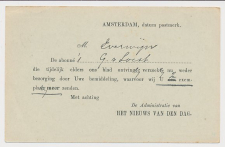 Briefkaart G. 90 a I Particulier bedrukt Amsterdam 1919