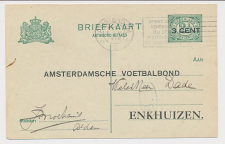 Briefkaart G. 97 I A-krt. Particulier bedrukt Enkhuizen 1919