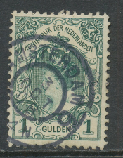 Em. 1899 Grootrondstempel Amsterdam 6 ( groot ) 1908