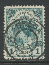 Em. 1899 Grootrondstempel Breda 1900