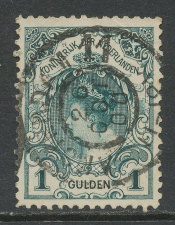 Em. 1899 Grootrondstempel Amsterdam 11 ( groot ) 1900