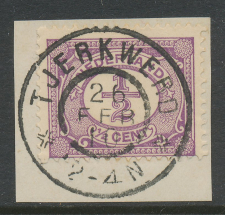 Grootrondstempel Tjerkwerd 1910