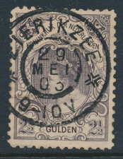 Grootrondstempel Zierikzee 1903 - Emissie 1899