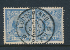 Grootrondstempel Loosduinen (HPK) - Emissie 1891
