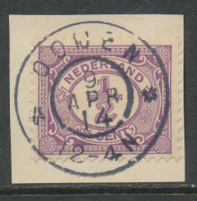 Grootrondstempel Ooijen 1914