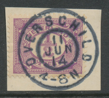 Grootrondstempel Overschild 1914