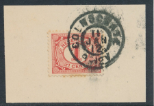 Grootrondstempel Colmschate 1912