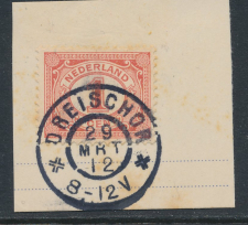 Grootrondstempel Dreischor 1912