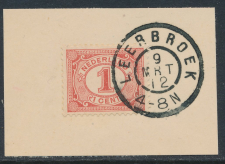 Grootrondstempel Leerbroek 1912