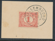 Grootrondstempel Willemsoord 1912