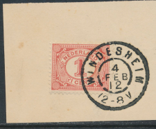 Grootrondstempel Windesheim 1912