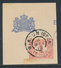 Grootrondstempel Wirdum (Gron.) 1912