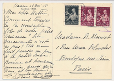 Treinblokstempel : Amersfoort - Amsterdam E 1938 ( Baarn )