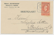 Treinblokstempel : Amsterdam - Emmerik XA 1913 ( Arnhem ) 