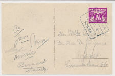 Treinblokstempel : Alkmaar - Schagen A 1931 ( Schoorl )