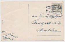 Treinblokstempel : Amsterdam - Amersfoort I 1935 ( Baarn )