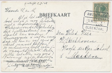 Treinblokstempel : Amsterdam - Oldenzaal V 1928 ( Kootwijk ) 