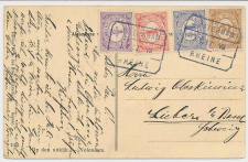 Treinblokstempel : Amsterdam - Rheine VIII 1913 ( Volendam ) 