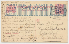 Treinblokstempel : Amsterdam - Venlo X 1925