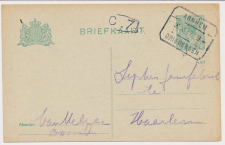 Treinblokstempel : Arnhem - Driebergen B 1917 ( Doorn )