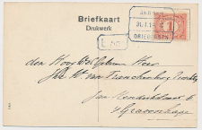Treinblokstempel : Arnhem - Driebergen C 1914 ( Doorn )