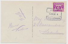 Treinblokstempel : Arnhem - s Hertogenbosch A 1934 ( Elst )