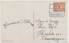Treinblokstempel : Arnhem - s Hertogenbosch A 1916