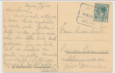 Treinblokstempel : Arnhem - Utrecht G 1932 ( Doorn )