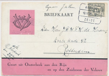 Treinblokstempel : Arnhem - Zeist C 1936 ( Oosterbeek )