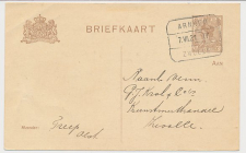 Treinblokstempel : Arnhem - Zwolle IV 1921 ( Olst ) 