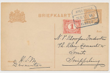 Treinblokstempel : Apeldoorn - Almelo VII 1917 ( Deventer )