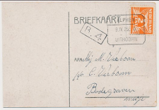 Treinblokstempel : Alphen - Uithoorn A 1925