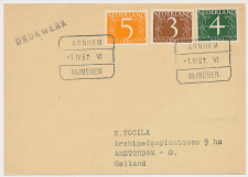 Treinblokstempel : Arnhem - Nijmegen VI 1967