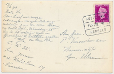 Treinblokstempel : Amsterdam - Hengelo VII 1931 ( Hilversum )