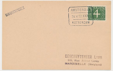 Treinblokstempel : Amsterdam - Rotterdam XXII 1952