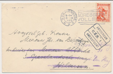 Treinblokstempel : Amsterdam - Amersfoort I 1929 
