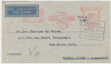 Treinblokstempel : Alkmaar - Amsterdam D 1938 ( Zaandam )