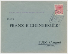 Treinblokstempel : Amsterdam - Venlo X 1928 