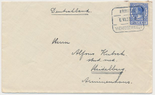 Treinblokstempel : Arnhem - s Hertogenbosch A 1933 ( Wychen )